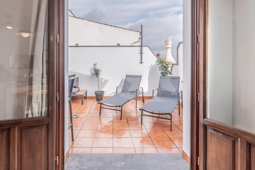 Apto. El Atico De Los Patios Kordoba Bagian luar foto